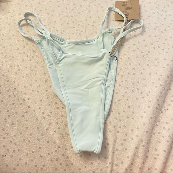 New! toast signature open side bottom blue glass nwt 28980 - Picture 5 of 6